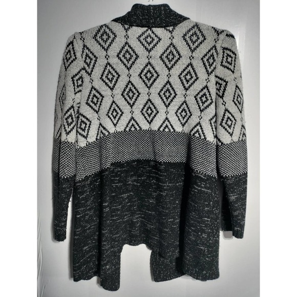 Maurices Cardigan Sweater black and gray woman plus size XXL - Picture 5 of 5